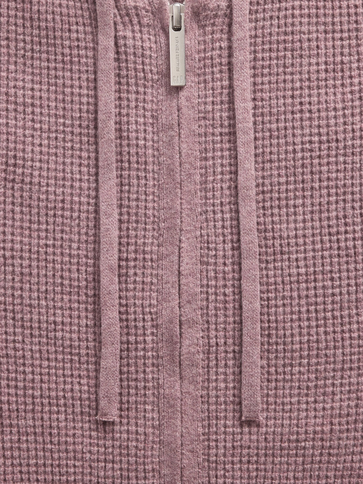 Koyu Pembe Gap × Summer Fridays Cashsoft Waffle Crop Sweatshirt