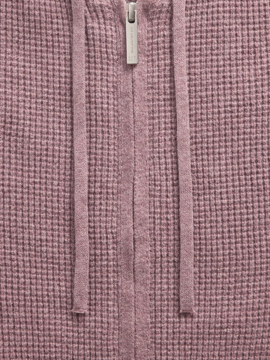 Koyu Pembe Gap × Summer Fridays Cashsoft Waffle Crop Sweatshirt