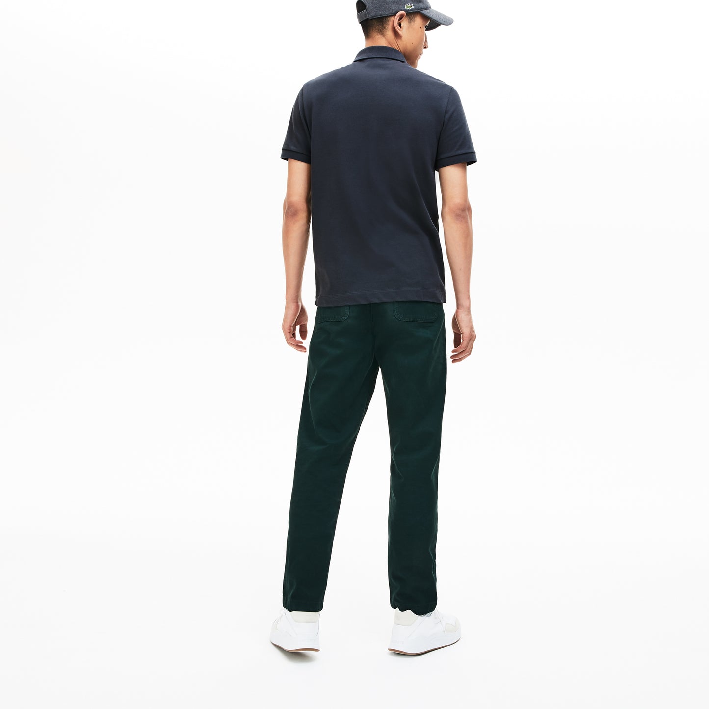 Lacoste Regular Fit Erkek Gri Polo