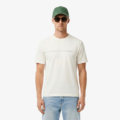 Lacoste Regular Fit Erkek Beyaz T-shirt