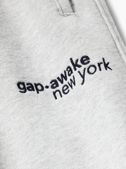 Açık Gri Gap × Awake Ny Heavyweight Baggy Eşofman Altı