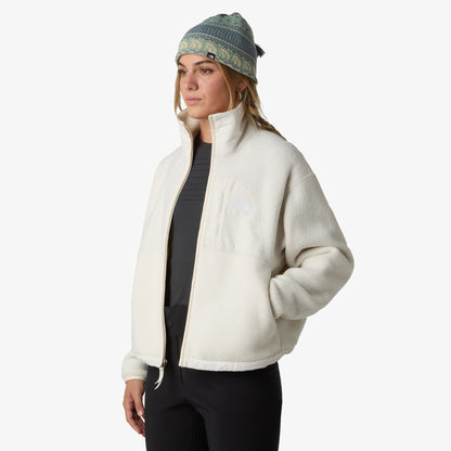 The North Face Yumiori Off-peak Full Zip Kadın Beyaz Polar Mont