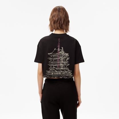 United4 Classic Kadın Siyah T-shirt
