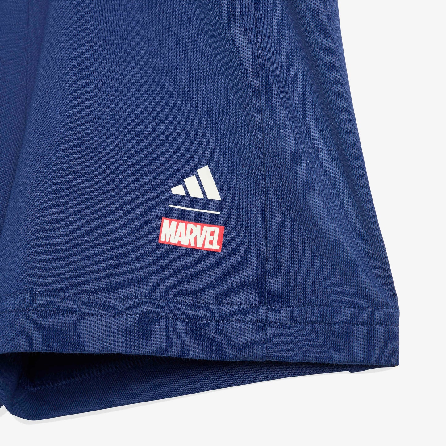 Adidas Marvel Set Çocuk Mavi Şort Takım