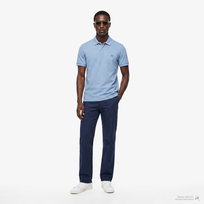Lacoste Regular Fit Erkek Gri Polo