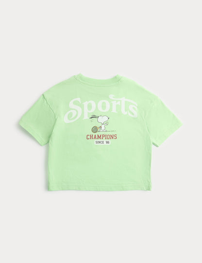 Peanuts Pamuklu Pijama Takımı