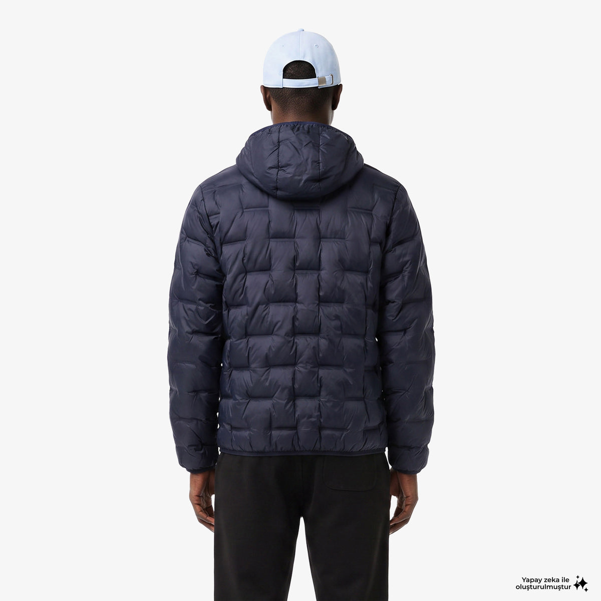 Lacoste Regular Fit Erkek Lacivert Mont