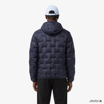 Lacoste Regular Fit Erkek Lacivert Mont
