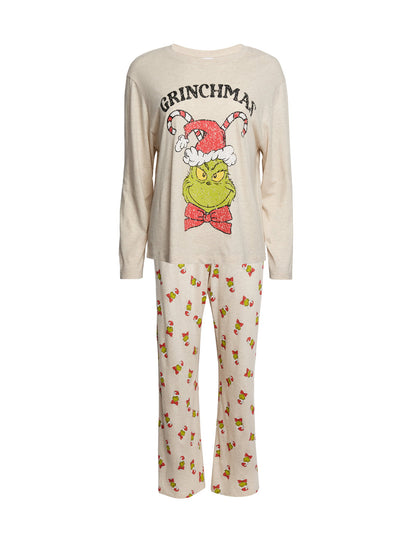 Saf Pamuklu Grinch™ Pijama Takımı