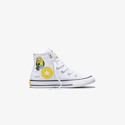 Converse X Minions Chuck Taylor All Star Çocuk Beyaz Sneaker