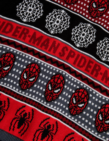 Saf Pamuklu Spider-man™ Kazak (2-8 Yaş)