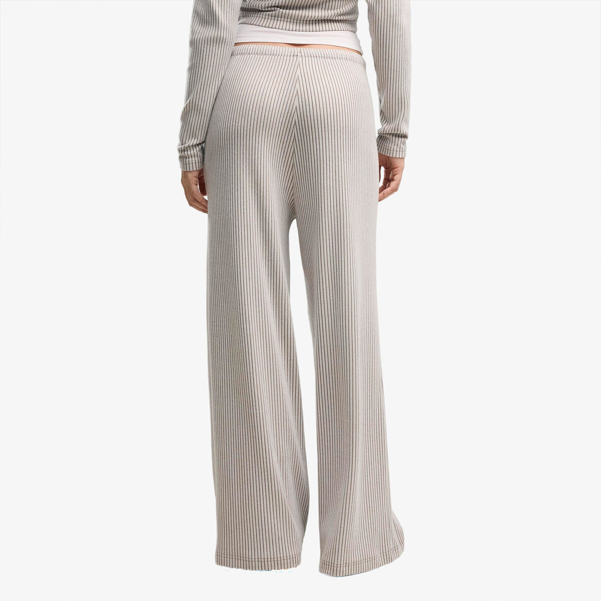 Puma Essential Ribbed Kadın Gri Eşofman Altı