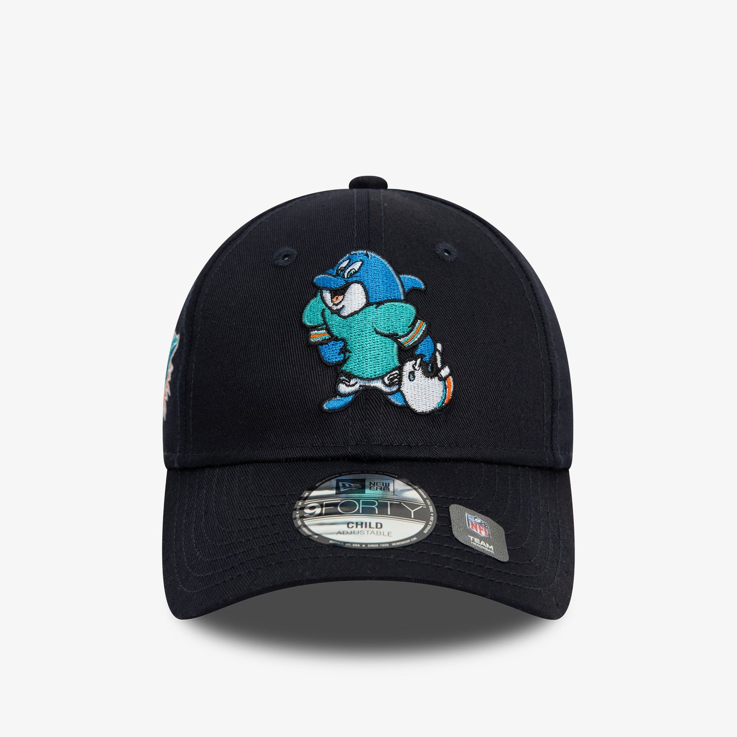 New Era Miami Dolphins Nfl Mascot 9forty Çocuk Siyah Şapka