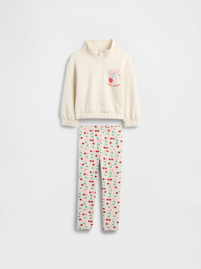 Kırık Beyaz Two-piece Outfit Set
