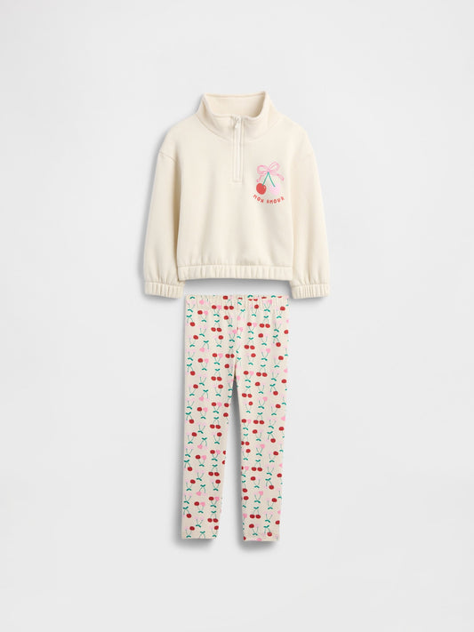 Kırık Beyaz Two-piece Outfit Set