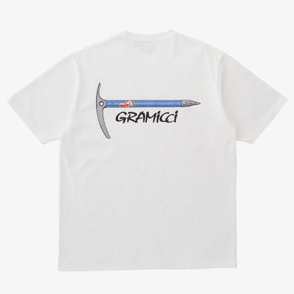 Gramicci Ice Axe Erkek Beyaz T-shirt