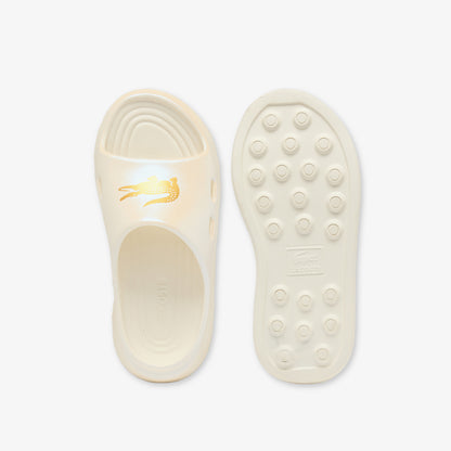 Lacoste Meduz Slide Kadın Beyaz Terlik