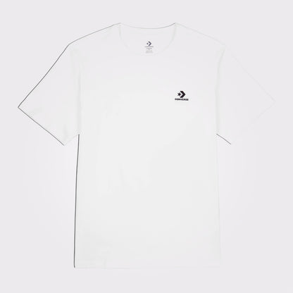 Converse Go-to Embroidered Star Chevron Unisex Beyaz T-shirt