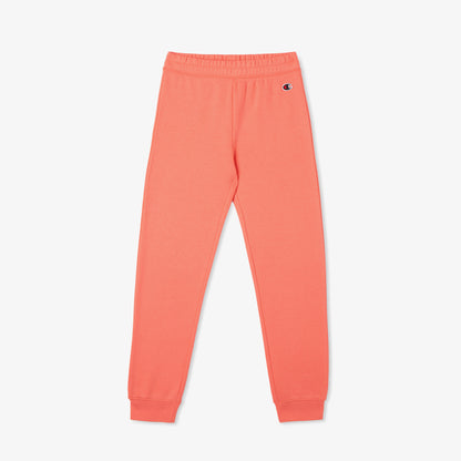Champion Slim Fleece Jogger Çocuk Turuncu Eşofman Altı
