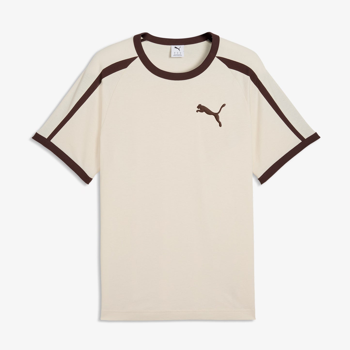 Puma T7 Ringer Erkek Beyaz T-shirt