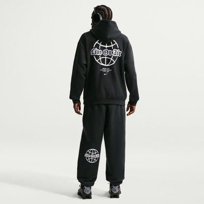Nike Solo Swoosh Erkek Siyah Sweatshirt