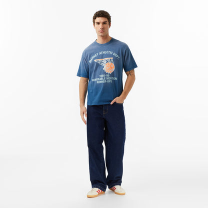 The Market 'runner Up Basketball' Erkek Mavi T-shirt