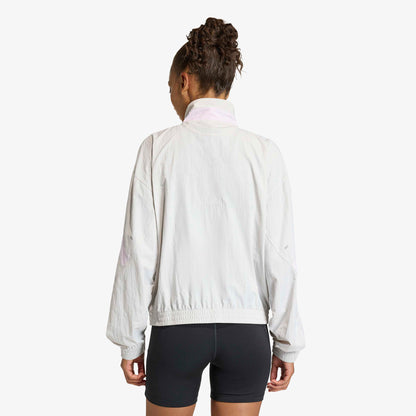 Adidas Adi365 Cheering Kadın Gri Koşu Ceketi