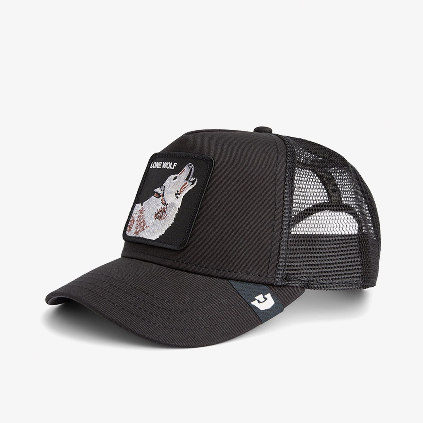 Goorin Bros Lone Wolf Trucker Unisex Siyah Şapka