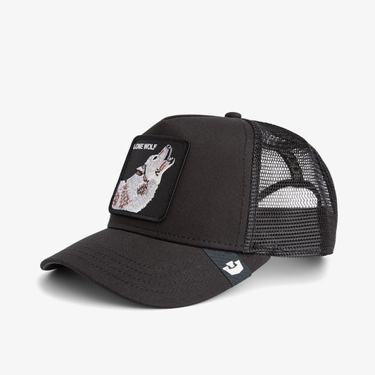 Goorin Bros Lone Wolf Trucker Unisex Siyah Şapka