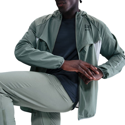 Nike Uv Repel Kipchoge Stride Erkek Yeşil Koşu Yağmurluğu