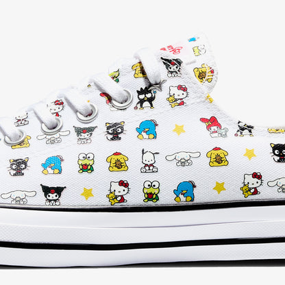 Converse X Hello Kitty Chuck Taylor All Star Unisex Beyaz Spor Ayakkabı