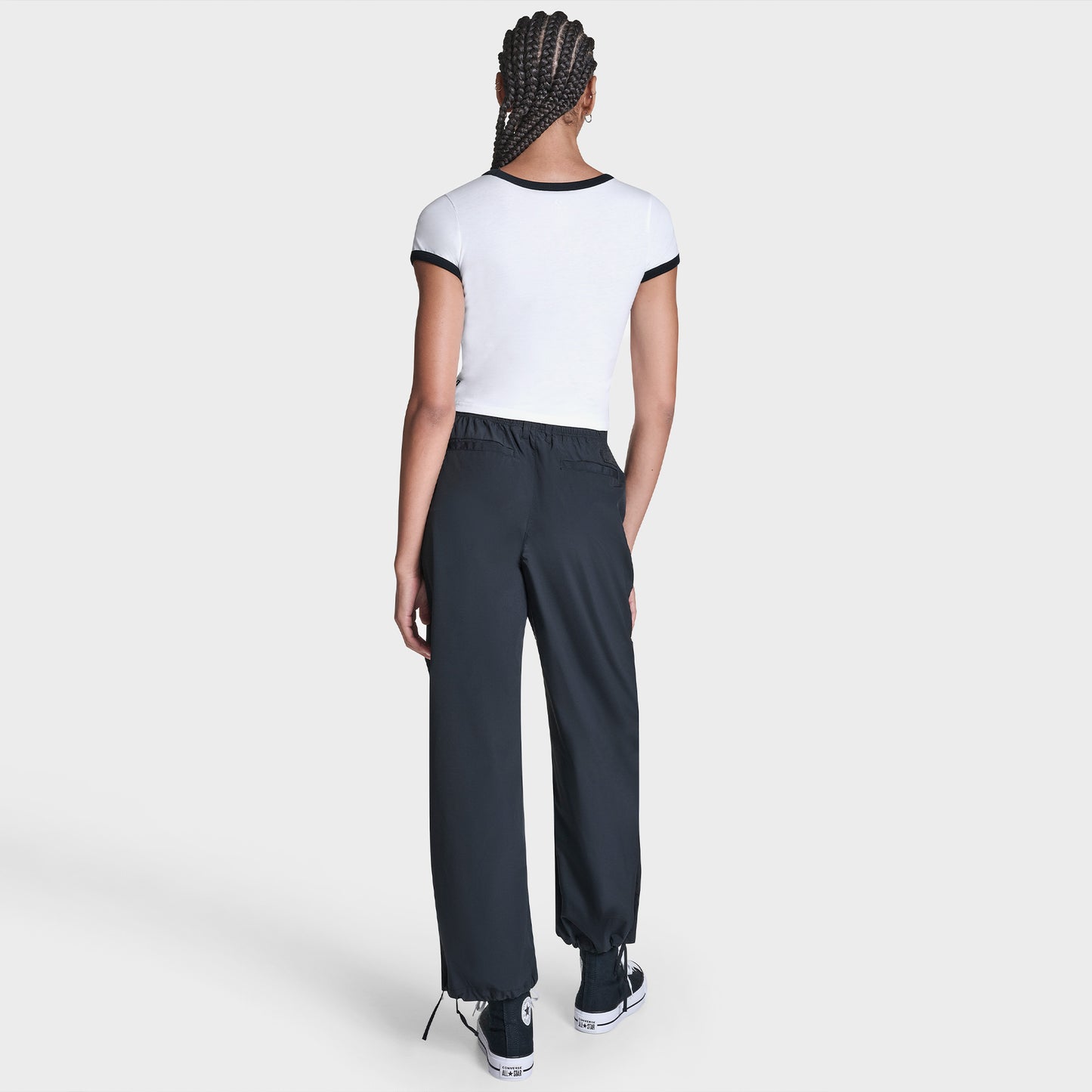 Converse Regular Fit Kadın Beyaz T-shirt