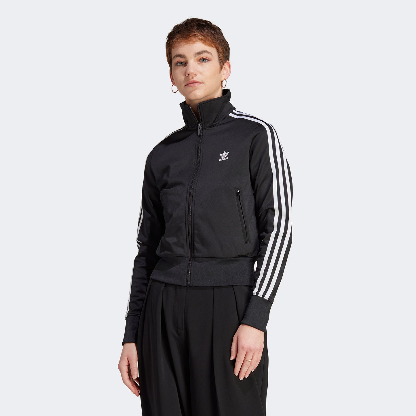 Adidas Firebird Kadın Siyah Sweatshirt