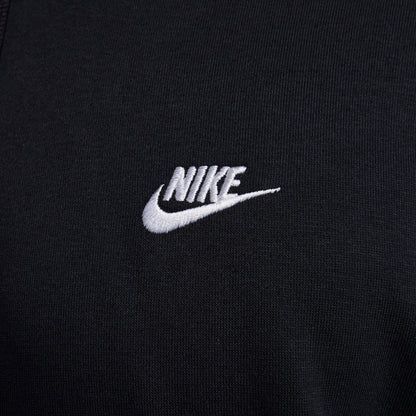 Nike Club Pullover Erkek Siyah Sweatshirt