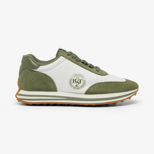 Lacoste L-spin Erkek Haki/beyaz Sneaker