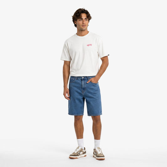 Vans Check-5 Baggy Denim Erkek Lacivert Şort