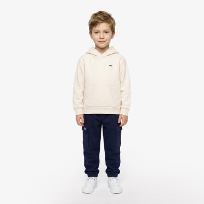 Lacoste Regular Fit Çocuk Krem Sweatshirt