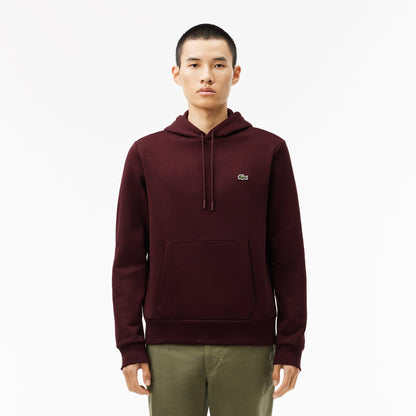 Lacoste Classic Erkek Classic Fit Bordo Hoodie