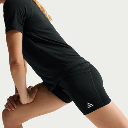 Nike Dri-fıt High-waisted 4 Trail Kadın Siyah Koşu Şort