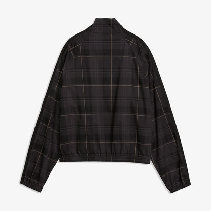 Puma T7 Tartan Woven Kadın Siyah Ceket