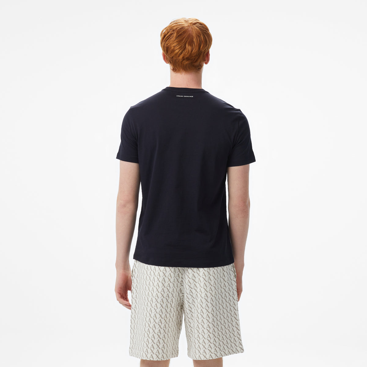 Armani Exchange Erkek Lacivert T-shirt