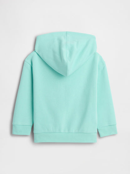 Açık Yeşil Gabby's Dollhouse Logo Fermuarlı Sweatshirt