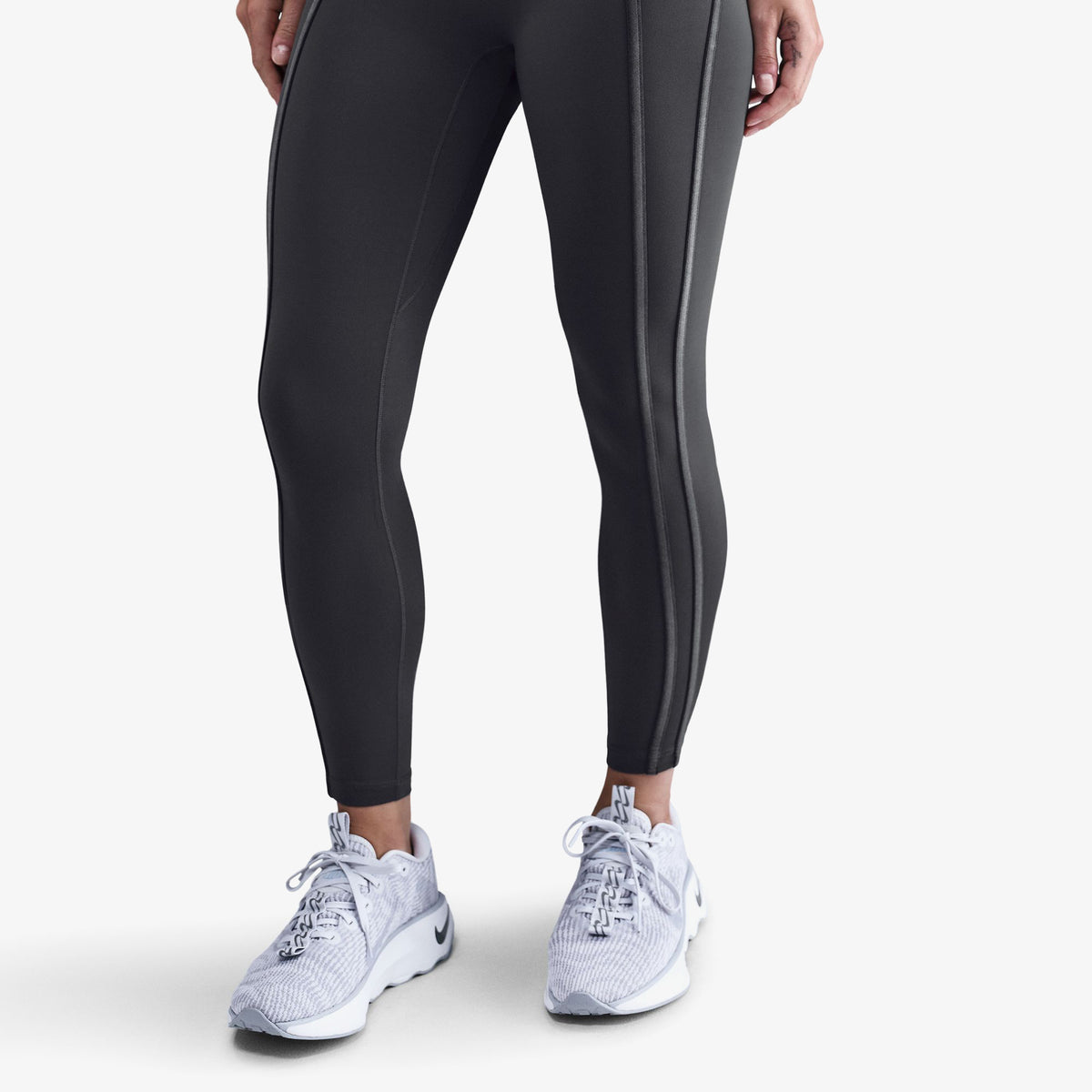 Nike Df One Hr 7/8 Tght Spt Wt Kadın Siyah Tayt