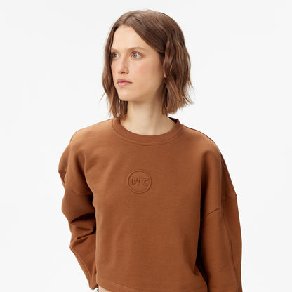 United4 Classic Kadın Sarı Sweatshirt