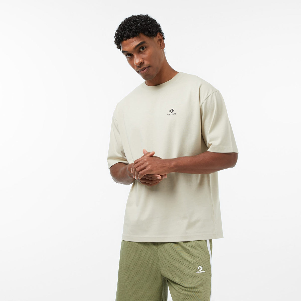 Converse Bej Erkek T-shirt