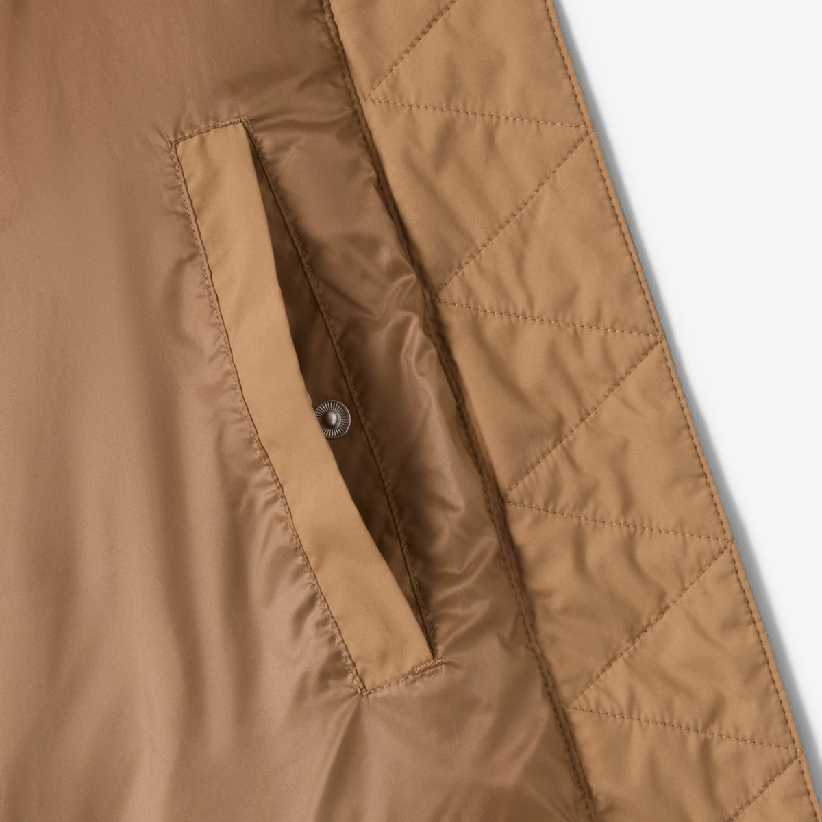 Lacoste Kadın Regular Fit Kapüşonlu Kahverengi Mont