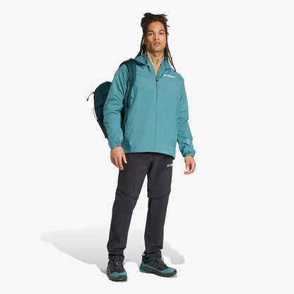 Adidas Terrex Multi 2l Rain Rdy Erkek Yeşil Yağmurluk