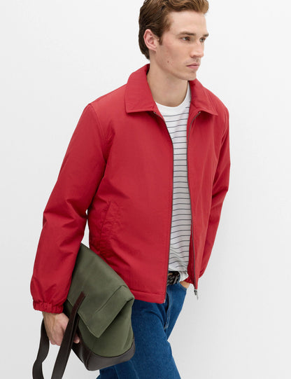 Fermuarlı Harrington Ceket