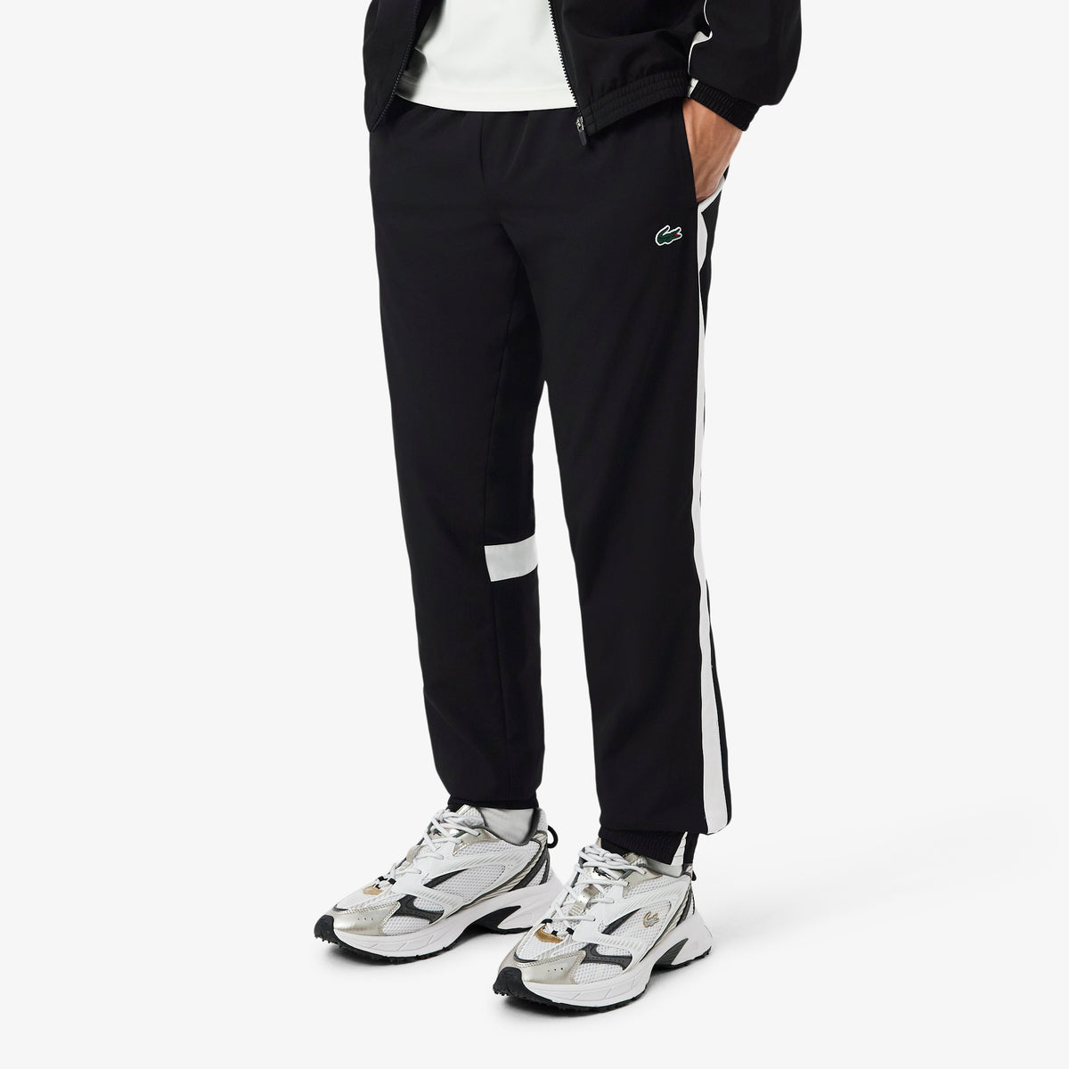Lacoste Regular Fit Erkek Siyah Eşofman Takımı