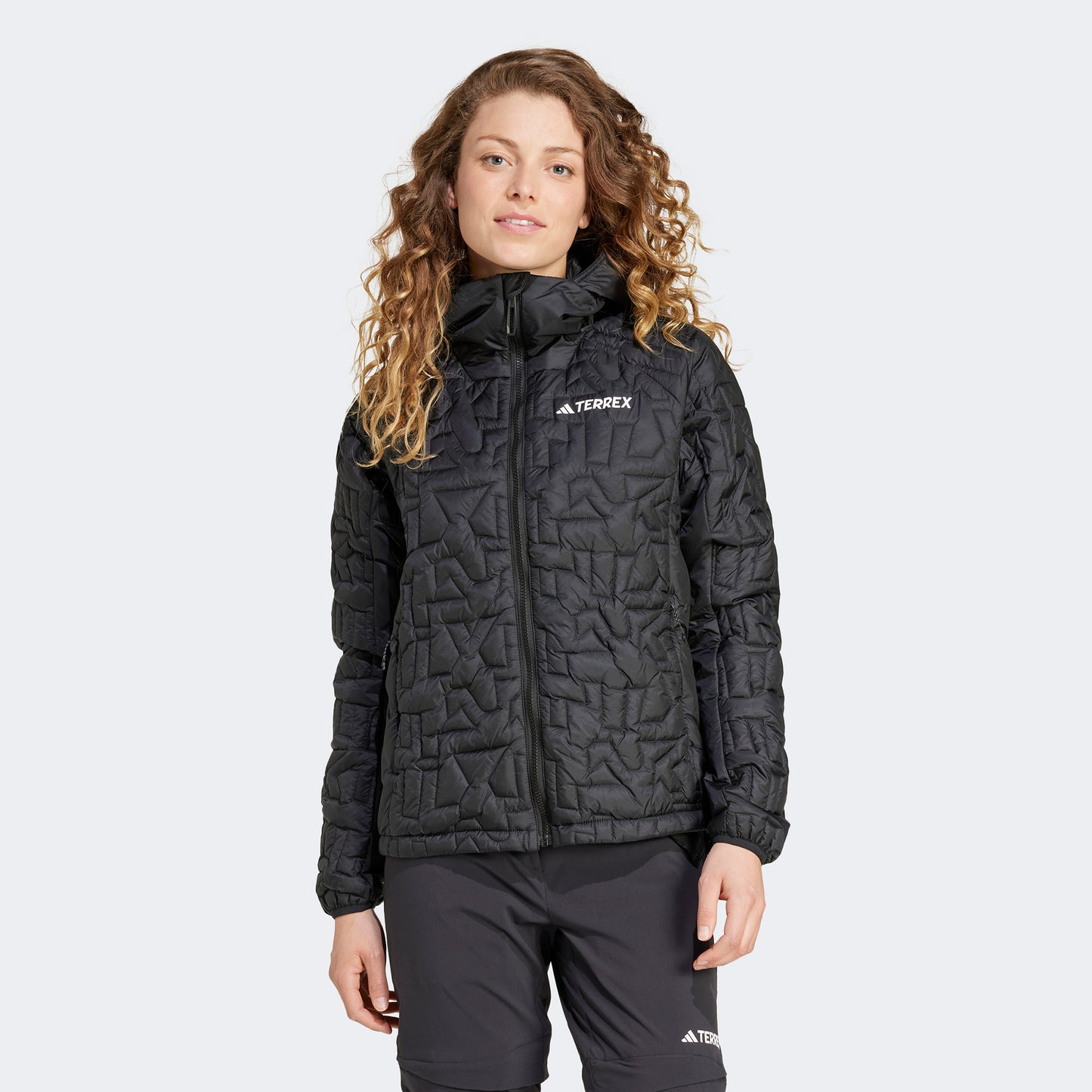 Adidas Terrex Xperior Primaloft Loose Fill Insulated Kadın Siyah Mont
